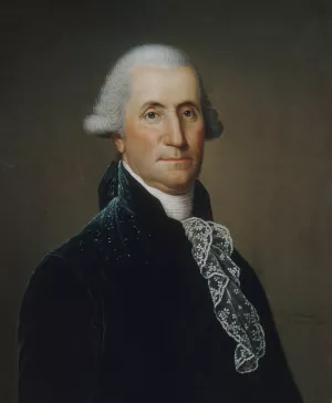 George Washington by Adolph Ulrich Wertmuller Oil Painting