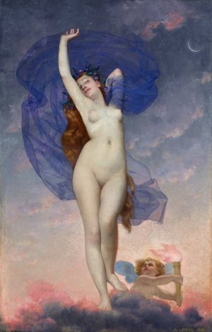L'aurore by Adolphe-Alexandre Lesrel Oil Painting