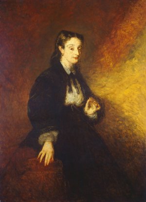 Madame Cahen by Adolphe Monticelli Oil Painting