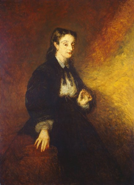 Main Product Photo of Madame Cahen  Painting by Adolphe Monticelli