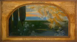 The Dew by Adria Gual Oil Painting