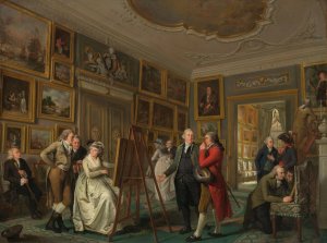 The Art Gallery of Jan Gildemeester Jansz by Adriaan De Lelie Oil Painting