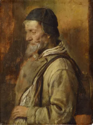 Old Artisan by Adriaen Brouwer Oil Painting