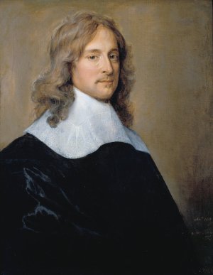 Portrait of a Man by Adriaen Hanneman Oil Painting
