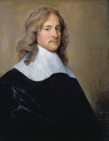 Main Product Photo of Portrait of a Man Painting by Adriaen Hanneman