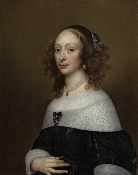 Main Product Photo of Portrait of a Woman  Painting by Adriaen Hanneman