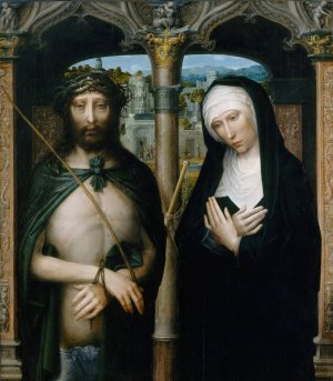 Christ Crowned with Thorns by Adriaen Isenbrant Oil Painting