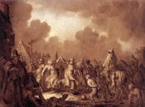 Fools Have the Most Fun Oil painting by Adriaen Pietersz Van De Venne