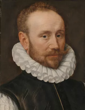 Portrait of a Man Oil painting by Adriaen Thomasz Key