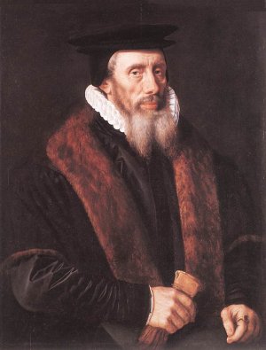 Portrait of a Man by Adriaen Thomasz Key Oil Painting