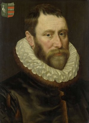 Portrait of Jacob Bas Claesz by Adriaen Thomasz Key Oil Painting