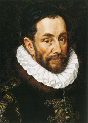 William I, Prince of Orange, called William the Silent 2 painting by Adriaen Thomasz Key