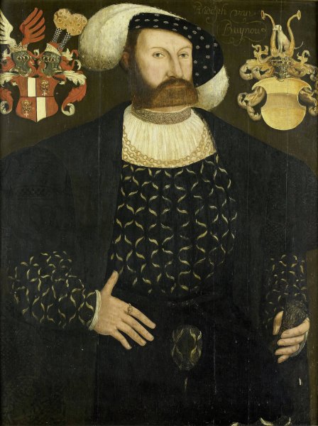 Main Product Photo of Presumably Posthumous Portrait of Rudolph van Buynou  Painting by Adriaen Van Cronenburg