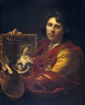 Self-Portrait painting by Adriaen Van Der Werff