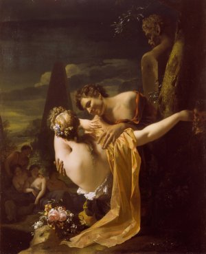 Shepherd and Shepherdess by Adriaen Van Der Werff Oil Painting