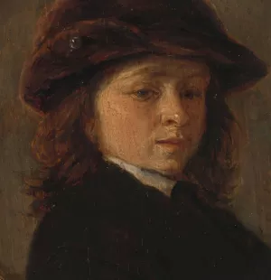Portrait of a Boy by Adriaen Van Ostade Oil Painting