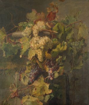 De maand November aan de Rijn by Adriana Johanna Haanen Oil Painting