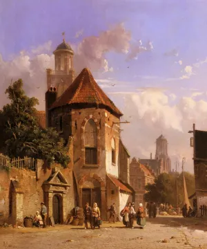 View of a Dutch Street