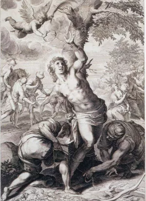 The Martyrdom of St Sebastian by Aegidius Sadeler Ii - Oil Painting Reproduction