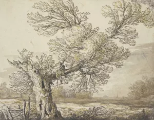 Landscape near Dordrecht by Aelbert Cuyp Oil Painting