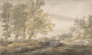 Landscape with Trees by Aelbert Cuyp Oil Painting