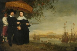 VOC Senior Merchant by Aelbert Cuyp Oil Painting