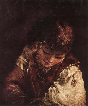 Portrait of a Boy Oil painting by Aert De Gelder