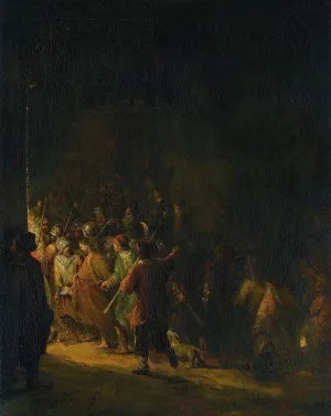The Arrest of Christ by Aert De Gelder Oil Painting