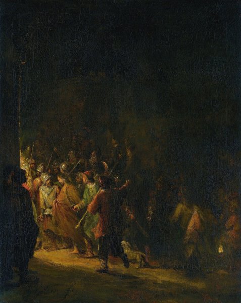 Main Product Photo of The Arrest of Christ  Painting by Aert De Gelder