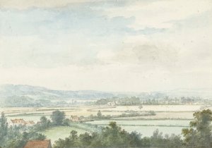 Landschap bij Windsor by Aert Schouman Oil Painting