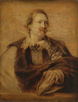 Portrait of Jan Gaspar Gevaerts by After Anthony Van Dyck Oil Painting