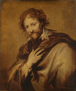 Portrait of Peter Paul Rubens by After Anthony Van Dyck Oil Painting