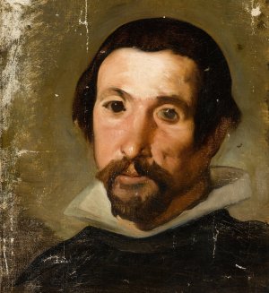 Portrait of a Man by After Diego Velazquez Oil Painting