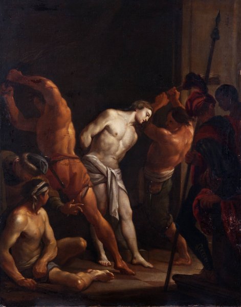 Main Product Photo of The Flagellation of Christ Painting by After Francesco Trevisani