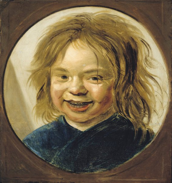 Laughing Boy  by After Frans Hals - Hand-Painted Oil Painting Reproduction