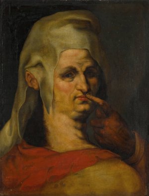Harpocrates, the God of Silence by After Jan Harmensz Muller Oil Painting