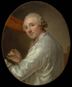 Ange Laurent de Lalive de Jully by After Jean-Baptiste Greuze Oil Painting