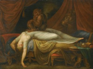 The Nightmare by After Johann Heinrich Fussli Oil Painting