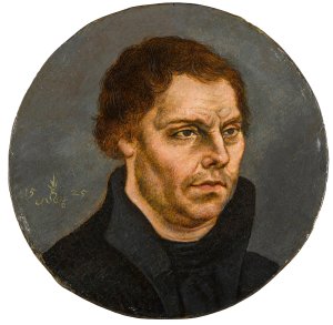 Portrait of Martin Luther by After Lucas Cranach The Elder Oil Painting