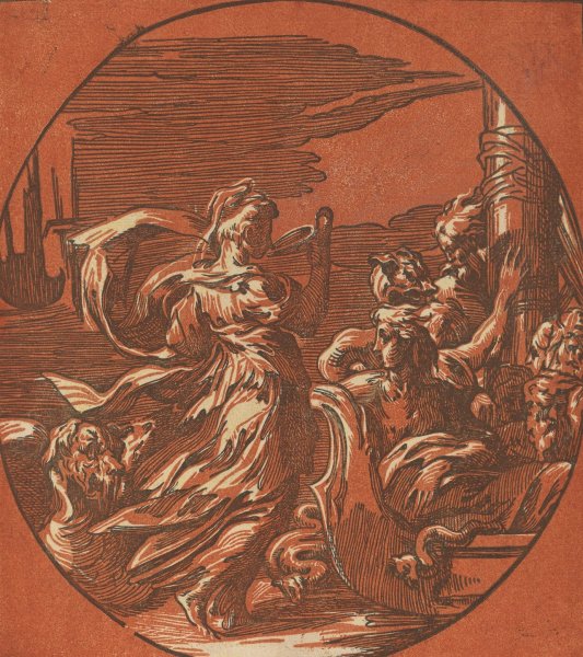 Circe by After Parmigianino - Hand-Painted Oil Painting Reproduction