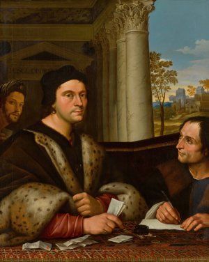 Portrait of Ferry Carondelet by After Sebastiano Del Piombo Oil Painting