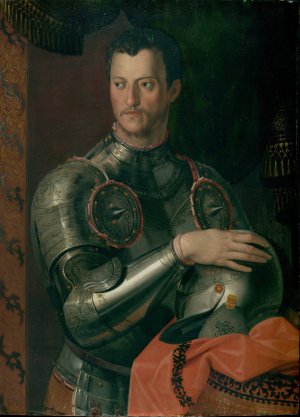 Cosimo I De'Medici by Agnolo Bronzino Oil Painting