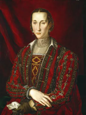 Eleonora di Toledo by Agnolo Bronzino Oil Painting