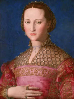 Eleonora Of Toledo by Agnolo Bronzino Oil Painting