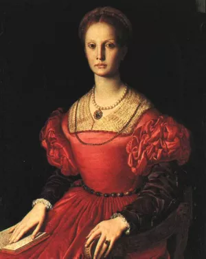 Lucrezia Panciatichi Oil painting by Agnolo Bronzino