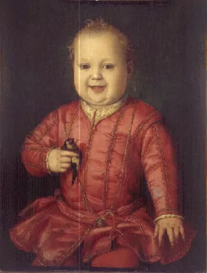 Portrait of Giovanni de'Medici painting by Agnolo Bronzino