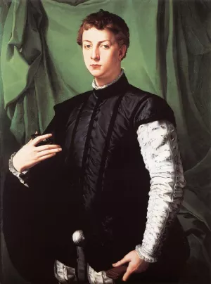 Portrait of Ludovico Capponi by Agnolo Bronzino - Oil Painting Reproduction