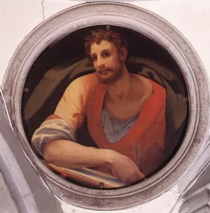 St. Mark painting by Agnolo Bronzino