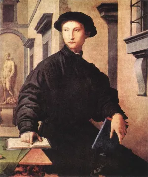 Ugolino Martelli by Agnolo Bronzino - Oil Painting Reproduction