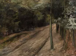 Paisaje by Agustin Lhardy Garrigues Oil Painting